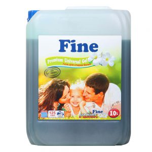 гель для стирки fine premium universal gel 10l